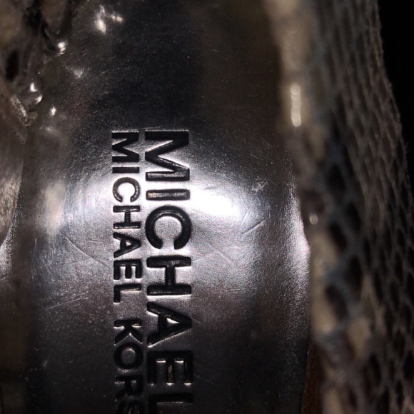Michael Michael Kors Snake Heels - Picture 5 of 5